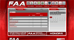 Desktop Screenshot of faasports.org